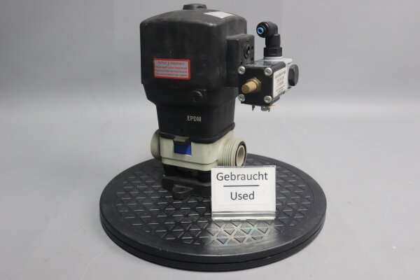 ECOLAB 630 20D 7711412 J255 Pneumatisches Membranventil + Gem&uuml; 324-1 Used