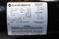 Alcatel 2004A 200-4A Vakuum Pumpe + Franklin Electric 1101006401 Motor used